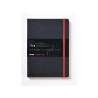 Produktbild för Oxford Black by Black n' Red - anteckningsblock - A5 - 72 ark