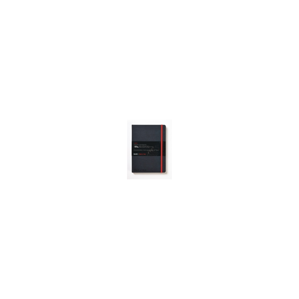 Produktbild för Oxford Black by Black n' Red - anteckningsblock - A5 - 72 ark