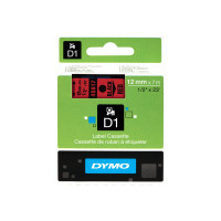 Produktbild för DYMO D1 - etiketter - 1 rulle (rullar) - Rulle (1,2 cm x 7 m)