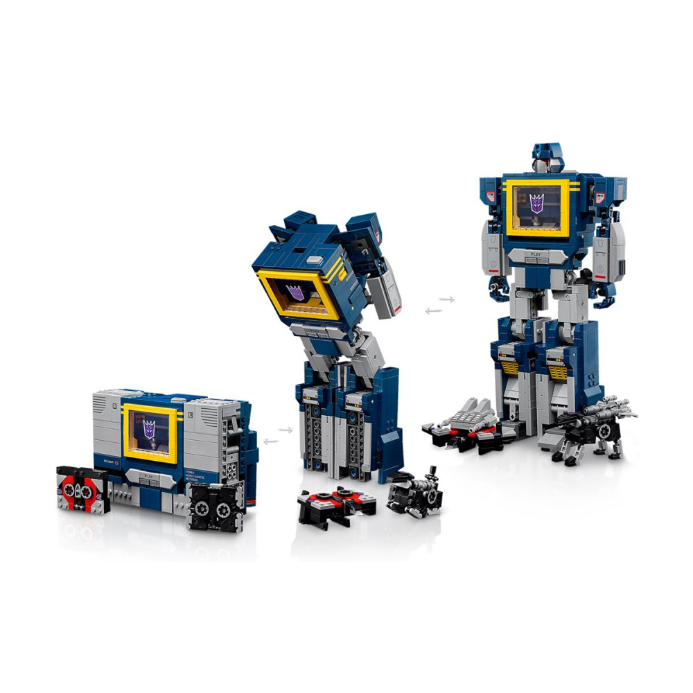Produktbild för LEGO Icons 10358 - Transformers: Soundwave - byggsats
