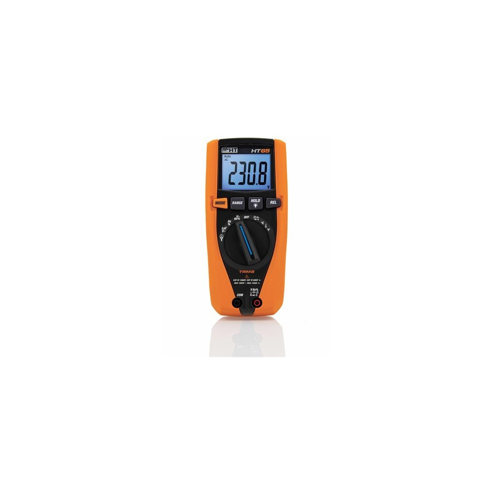Produktbild för HT Instruments HT65 digital handmultimeter CAT III 1000 V, C...