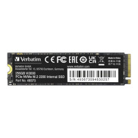 Produktbild för Verbatim Vi3000 - SSD - High Endurance - 256 GB - PCIe 3.0 x4 (NVMe)