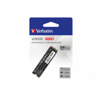 Produktbild för Verbatim Vi3000 - SSD - High Endurance - 256 GB - PCIe 3.0 x4 (NVMe)