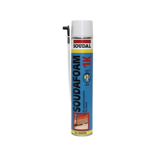 SOUDAL SOUDAL Soudafoam 1K helårsskum 750ml, en en-en-komponent sel...