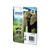 Produktbild för Epson 24 - ljus cyan - original - bläckpatron