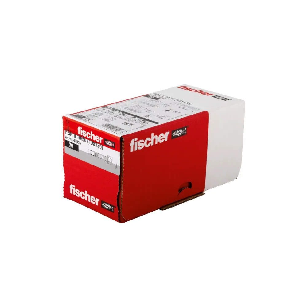 Produktbild för Fischer 40855, Expansionsankare, Betong, M10, ETA-07/0211, 1...