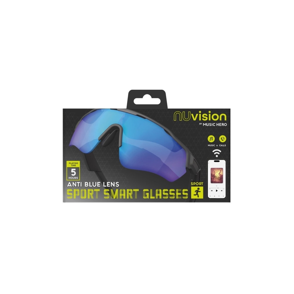Produktbild för SBS MHEARGLASSSPORTK, Knappar, Svart, IPX5, 2,5 W, 5 W, 55 m...