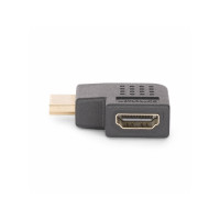 Produktbild för Startech Right Angle HDMI 2.0 Adapter, 90-Degree HDMI Port Saver, M/F - HDMI-adapter