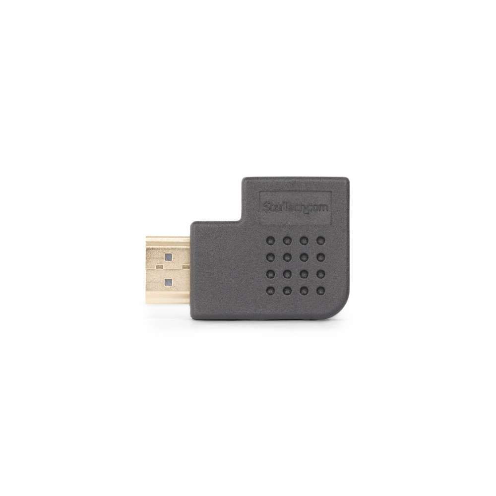 Produktbild för Startech Right Angle HDMI 2.0 Adapter, 90-Degree HDMI Port Saver, M/F - HDMI-adapter
