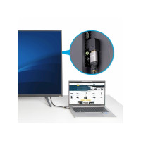 Produktbild för Startech Right Angle HDMI 2.0 Adapter, 90-Degree HDMI Port Saver, M/F - HDMI-adapter