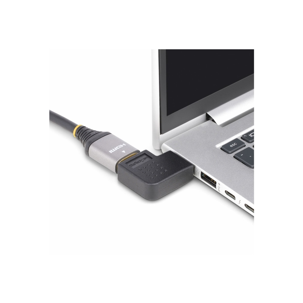 Produktbild för Startech Right Angle HDMI 2.0 Adapter, 90-Degree HDMI Port Saver, M/F - HDMI-adapter