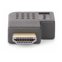Produktbild för Startech Right Angle HDMI 2.0 Adapter, 90-Degree HDMI Port Saver, M/F - HDMI-adapter
