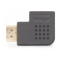 Produktbild för Startech Right Angle HDMI 2.0 Adapter, 90-Degree HDMI Port Saver, M/F - HDMI-adapter