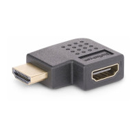 Produktbild för Startech Right Angle HDMI 2.0 Adapter, 90-Degree HDMI Port Saver, M/F - HDMI-adapter