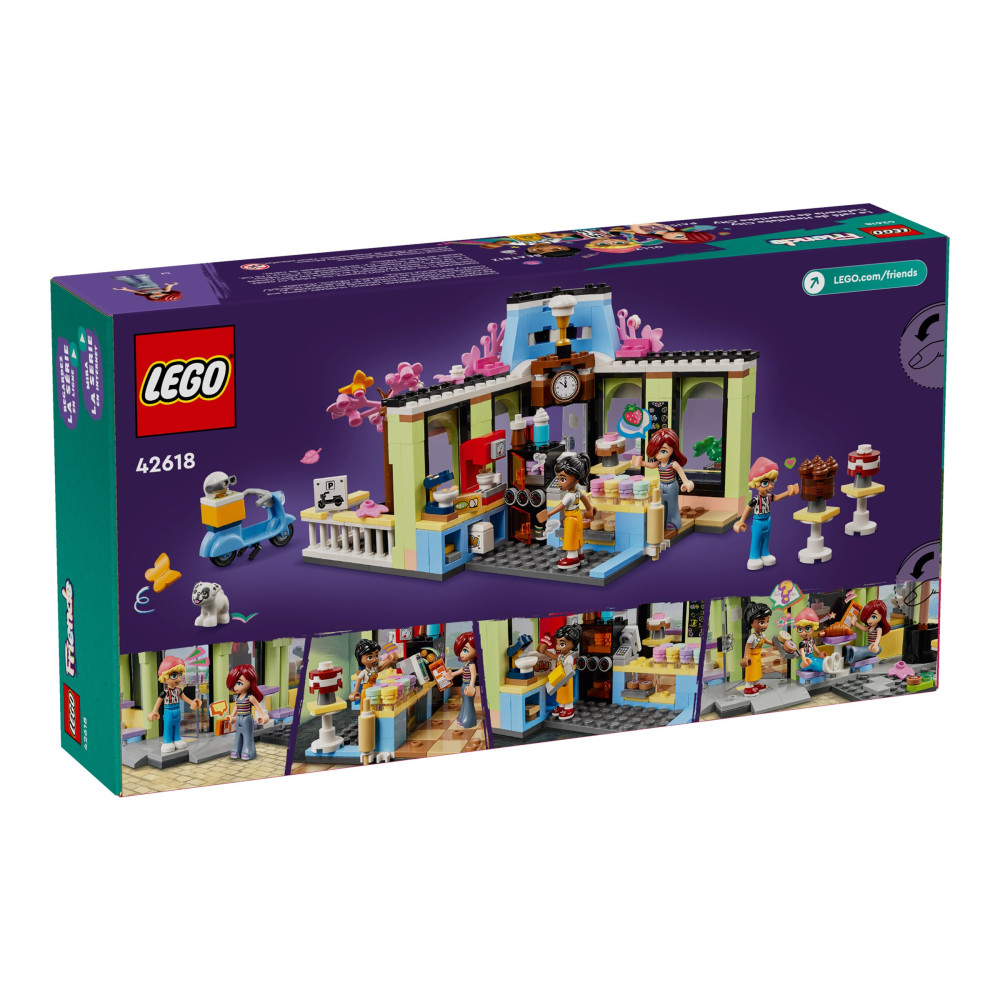 Produktbild för LEGO Friends 42618 - Heartlake City Café - byggsats