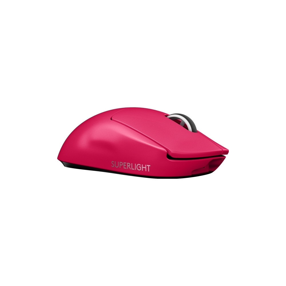 Produktbild för Logitech G PRO X SUPERLIGHT - Gaming - mus - 2.4 GHz - magenta
