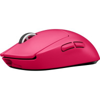 Produktbild för Logitech G PRO X SUPERLIGHT - Gaming - mus - 2.4 GHz - magenta