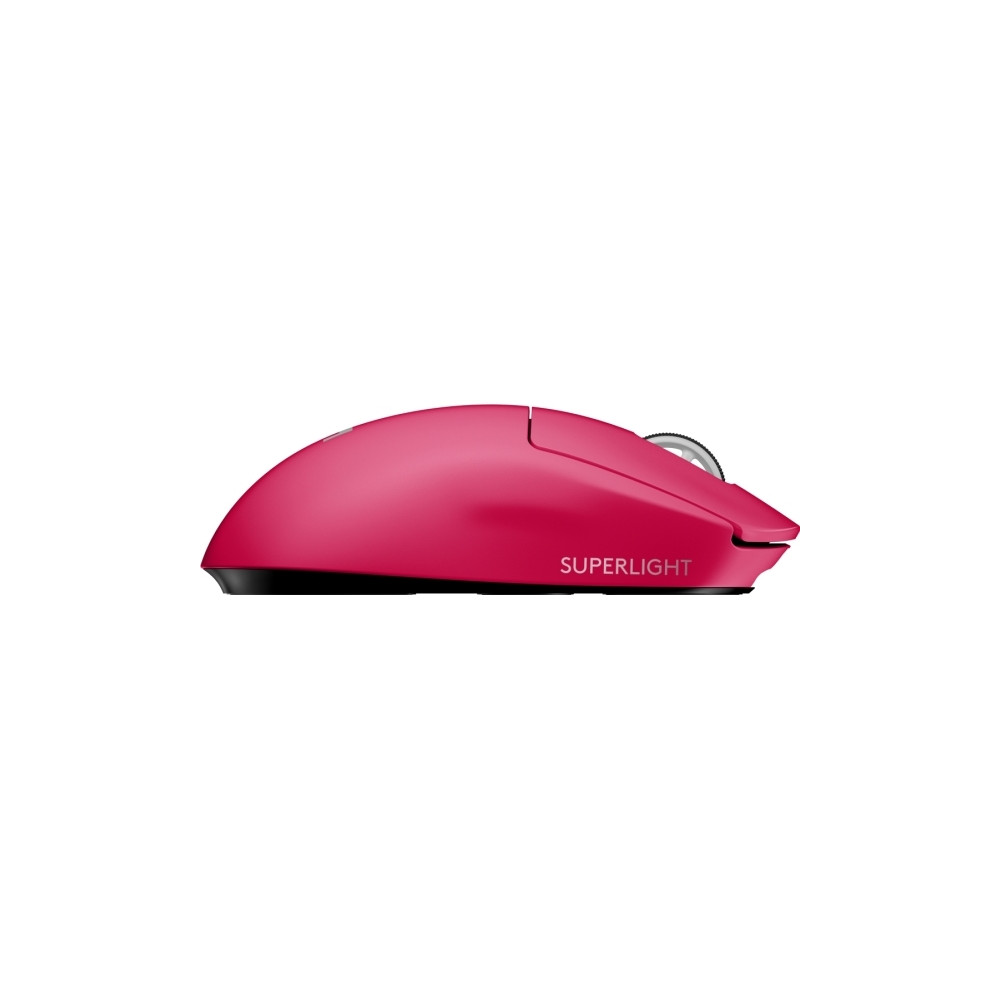 Produktbild för Logitech G PRO X SUPERLIGHT - Gaming - mus - 2.4 GHz - magenta