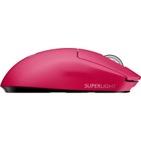 Produktbild för Logitech G PRO X SUPERLIGHT - Gaming - mus - 2.4 GHz - magenta
