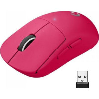 Produktbild för Logitech G PRO X SUPERLIGHT - Gaming - mus - 2.4 GHz - magenta