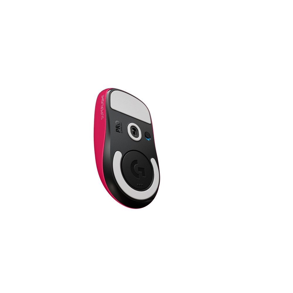 Produktbild för Logitech G PRO X SUPERLIGHT - Gaming - mus - 2.4 GHz - magenta