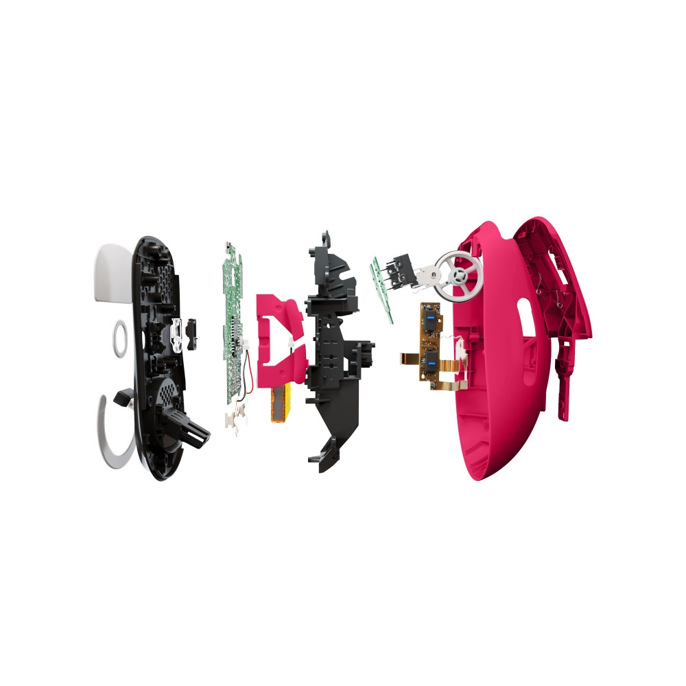 Produktbild för Logitech G PRO X SUPERLIGHT - Gaming - mus - 2.4 GHz - magenta