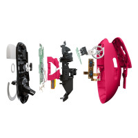 Produktbild för Logitech G PRO X SUPERLIGHT - Gaming - mus - 2.4 GHz - magenta