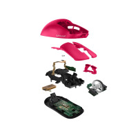 Produktbild för Logitech G PRO X SUPERLIGHT - Gaming - mus - 2.4 GHz - magenta