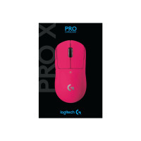 Produktbild för Logitech G PRO X SUPERLIGHT - Gaming - mus - 2.4 GHz - magenta