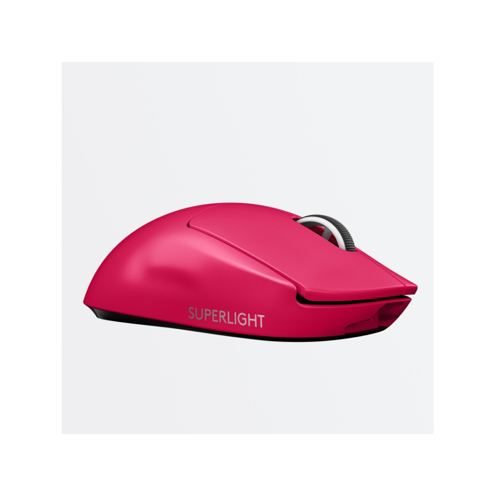 Produktbild för Logitech G PRO X SUPERLIGHT - Gaming - mus - 2.4 GHz - magenta