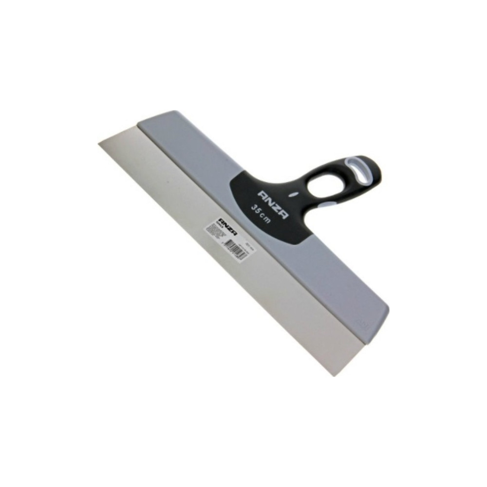 Produktbild för Anza bredspackel 25 cm – rostfri finsandspackel i stål, 2-ko...