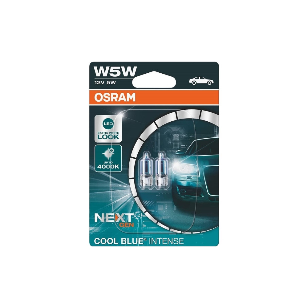 Produktbild för Osram Cool Blue Intense Next Gen W5W 12V