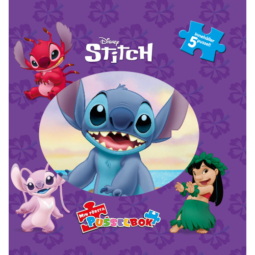 Alvilda Disney - Stitch - Min första pusselbok (bok, board book)