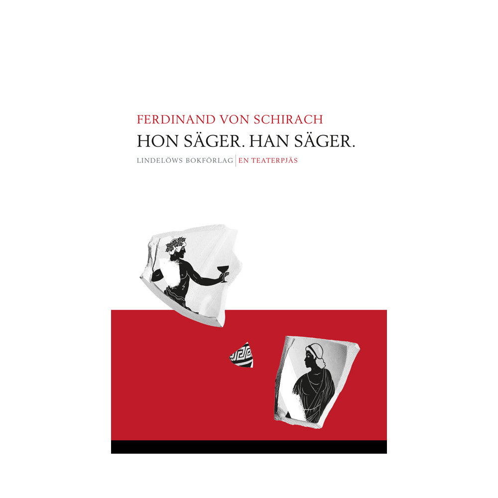 Produktbild för Hon säger. Han säger : en teaterpjäs (inbunden)