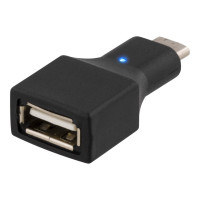 Produktbild för DELTACO USBC-1200 - USB typ C-adapter - USB till USB-C