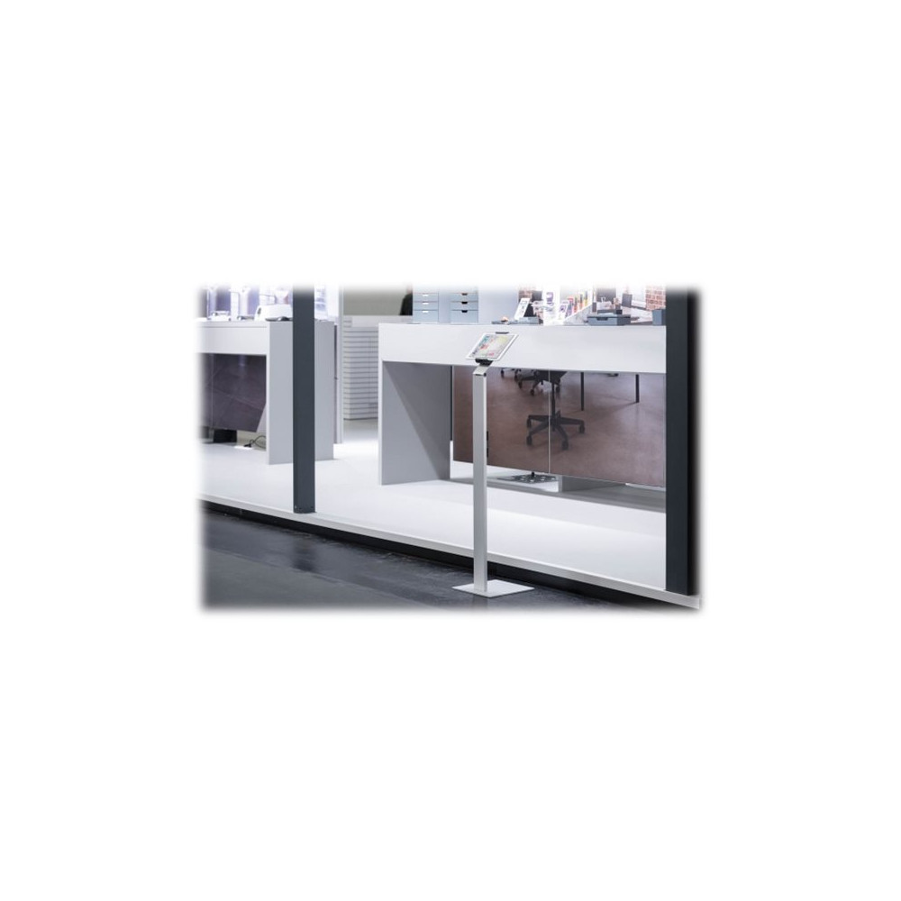 Produktbild för DURABLE TABLET HOLDER FLOOR ställ - för surfplatta - silver