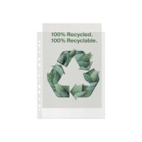 Produktbild för Esselte Office - arkskyddare - för A4, 220 x 300 mm - kapacitet: 80 ark (paket om 50)