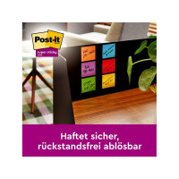 Produktbild för 3M 7100259202, Rektangel, Blå, Grön, Grå, Rosa, Violett, pap...