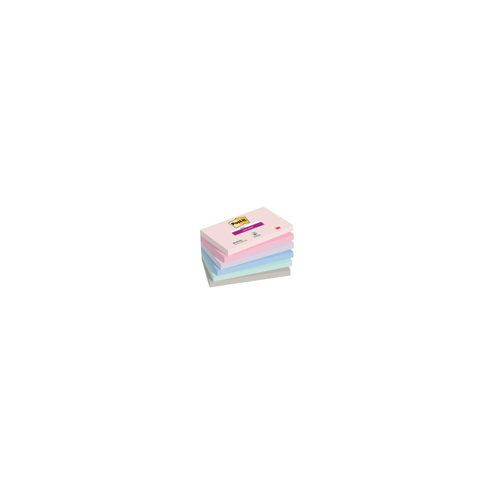 Produktbild för 3M 7100259202, Rektangel, Blå, Grön, Grå, Rosa, Violett, pap...