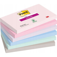 Produktbild för 3M 7100259202, Rektangel, Blå, Grön, Grå, Rosa, Violett, pap...