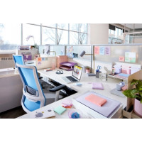Produktbild för 3M 7100259202, Rektangel, Blå, Grön, Grå, Rosa, Violett, pap...