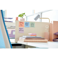 Produktbild för 3M 7100259202, Rektangel, Blå, Grön, Grå, Rosa, Violett, pap...