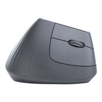 Produktbild för Logitech MX Vertical - vertikal mus - USB, Bluetooth, 2.4 GHz - grafit