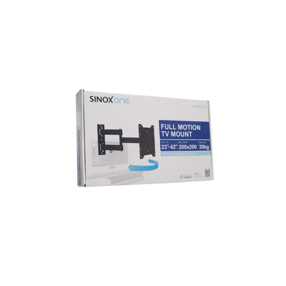 Produktbild för Sinox One SOB0152 monteringssats - för platt panel - svart