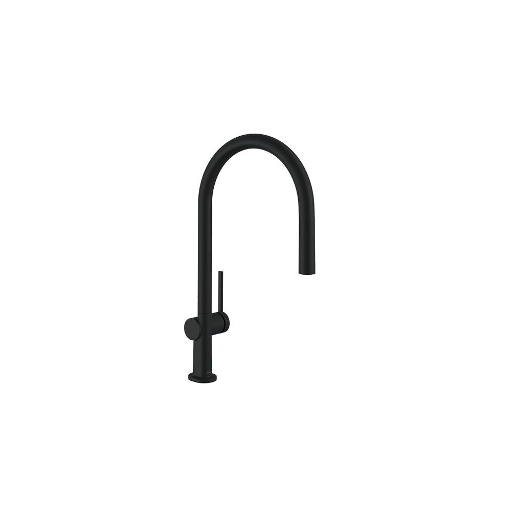 Produktbild för hansGrohe Talis M54 køkkenarmatur 210 1jet med udtræk, mat s...