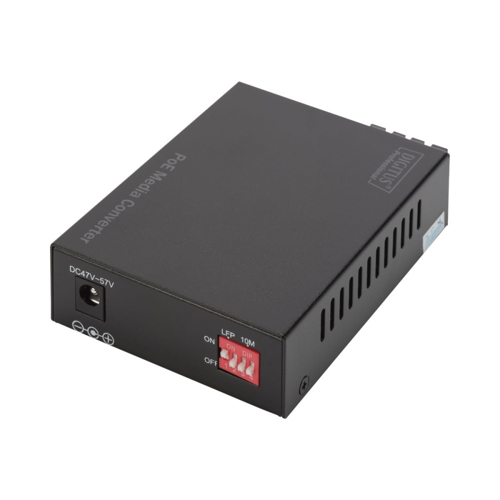 Produktbild för DIGITUS Professional DN-82160 - fibermediekonverterare - 1GbE, 10Mb LAN, 100Mb LAN