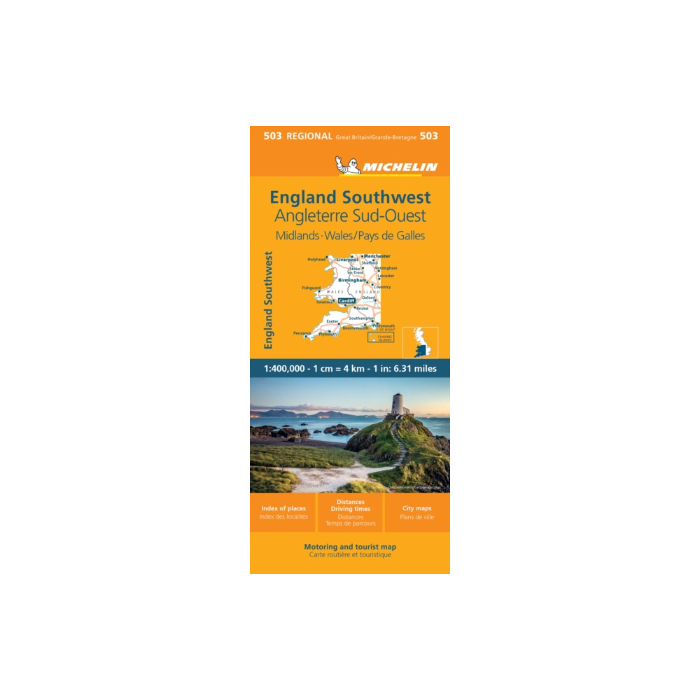 Produktbild för Wales - Michelin Regional Map 503