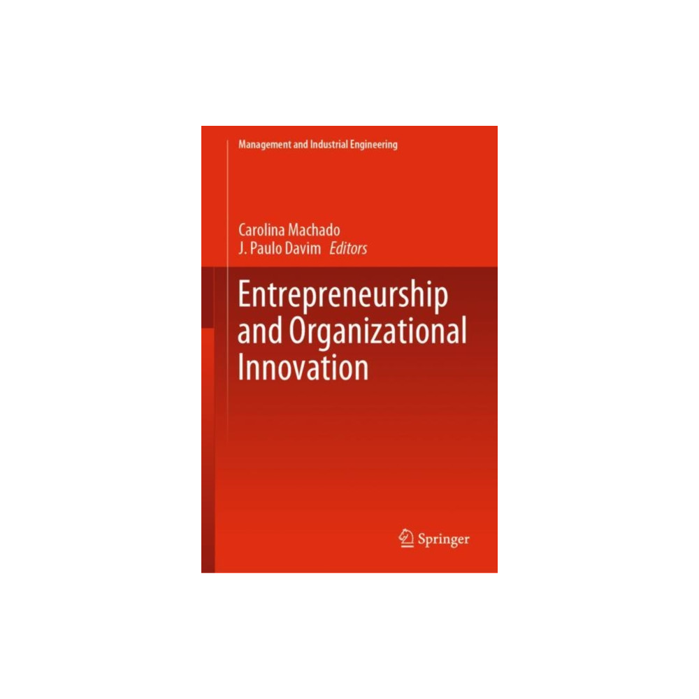 Produktbild för Entrepreneurship and Organizational Innovation (inbunden, eng)
