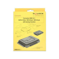 Produktbild för Delock - kontrollerkort - ATA-133 / SATA 6Gb/s - USB 3.0