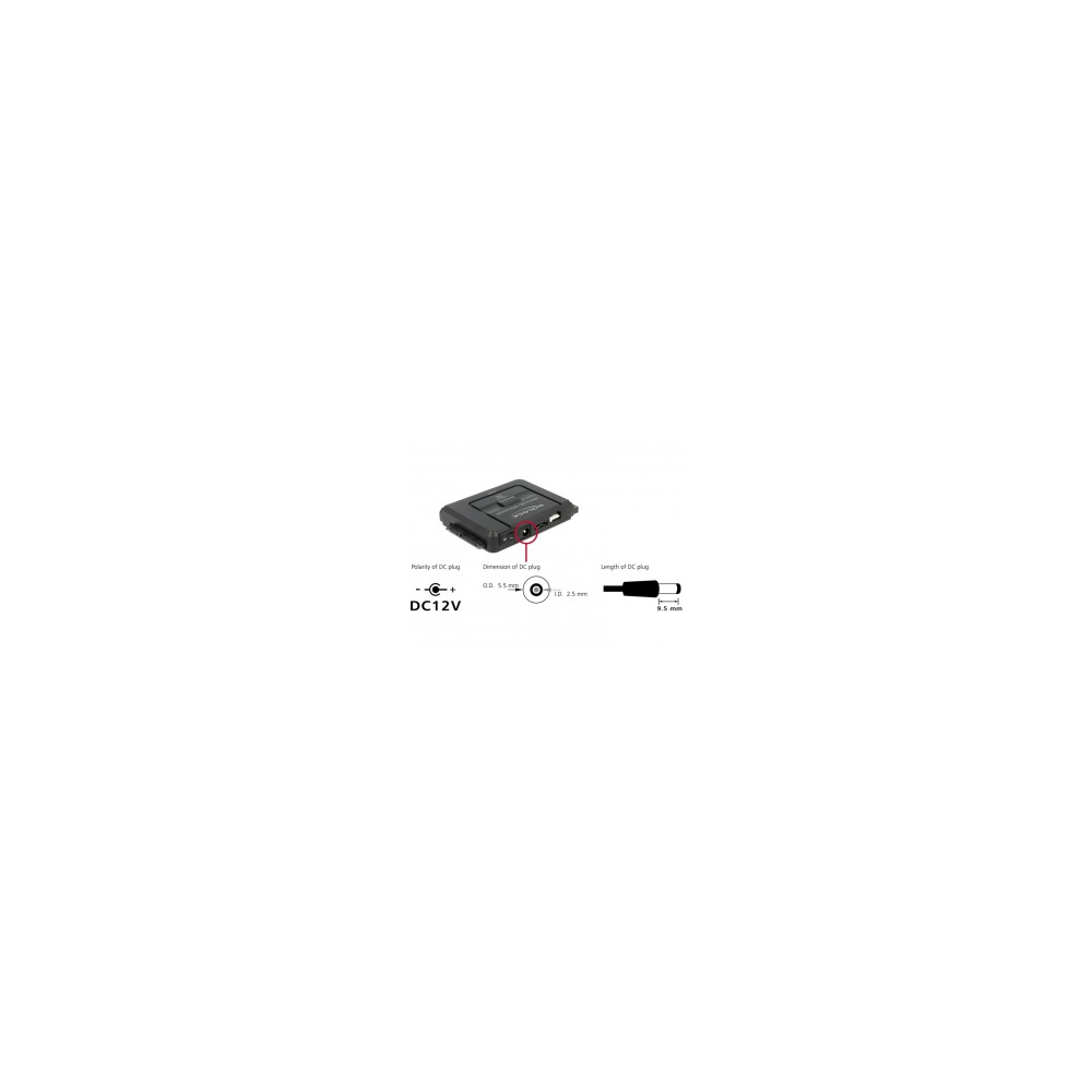 Produktbild för Delock - kontrollerkort - ATA-133 / SATA 6Gb/s - USB 3.0